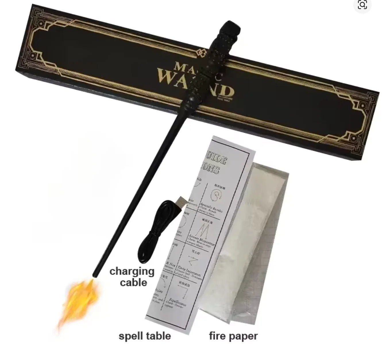 #2 [ Real ] Wizard Magic Wands Fire-breathing Wand